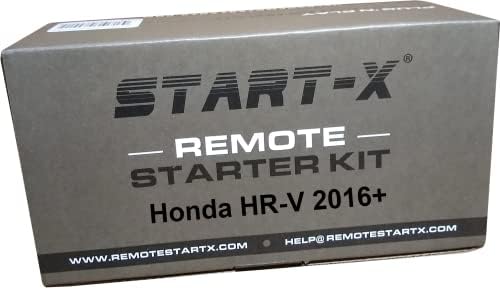 START-X ערכת התחלה מרחוק עבור הונדה HR-V -2022 || PLUG N PLAY || נעילה 3x כדי להתחיל מרחוק || מתאים , 2017,